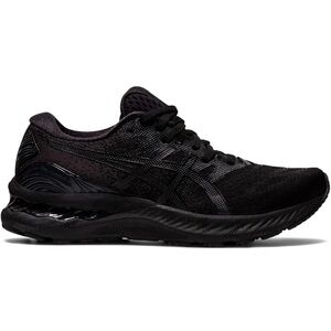 Asics Black Athletic Shoes with Mesh Upper and GEL Technology